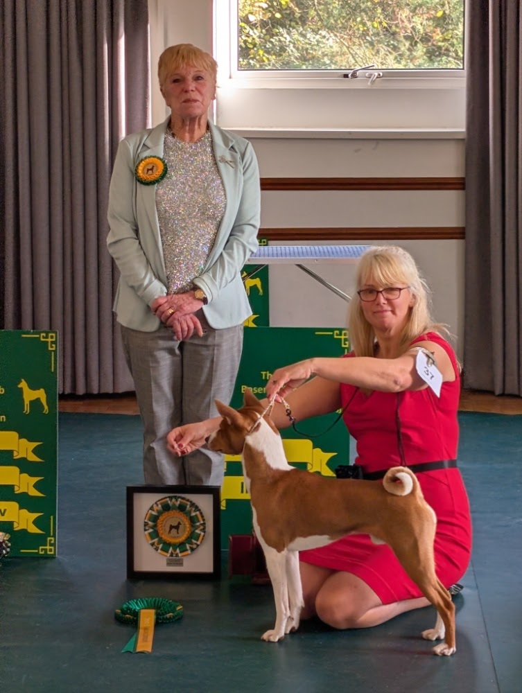 Archer winning Best in Show