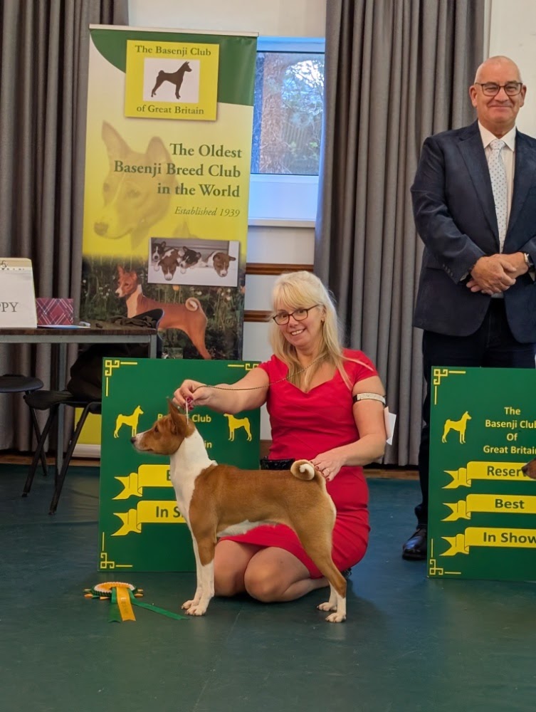 Meredith winning Best in Show