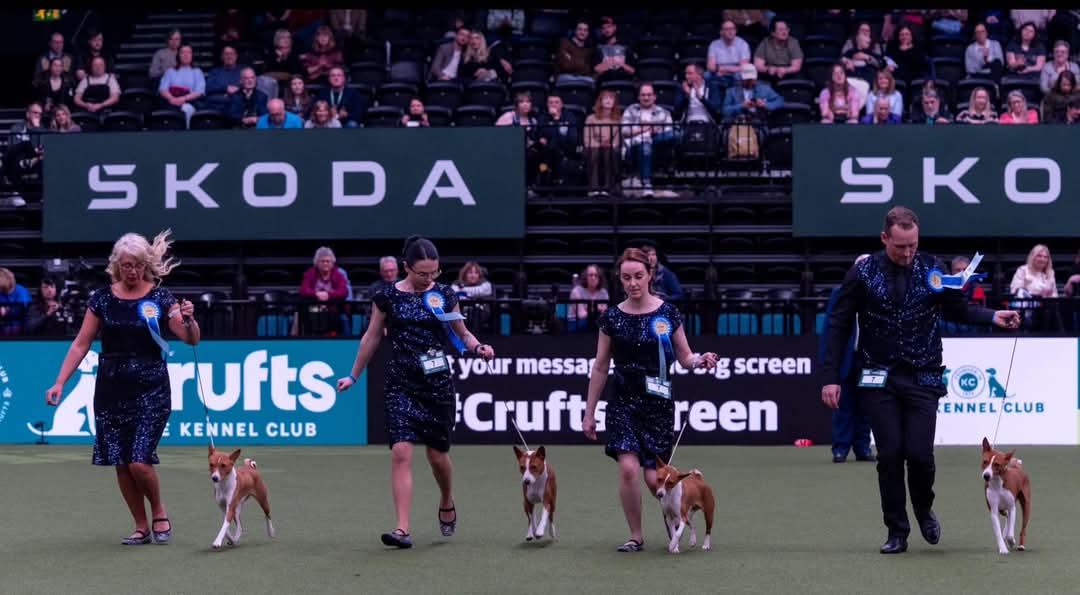 Mawali Breeders Team at Crufts 2025